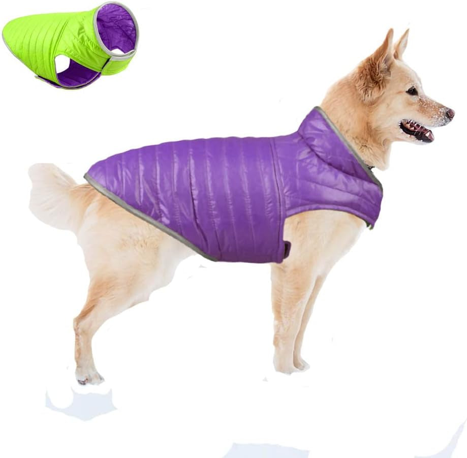 Dog Coat Cold Weather Warm Jacket Waterproof Windproof Puppy