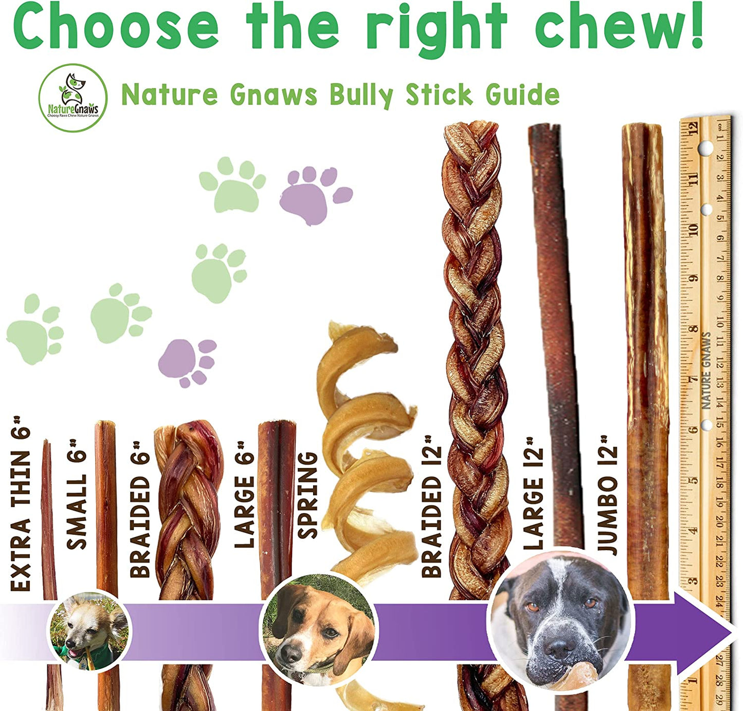 "Irresistible Skinny Bully Sticks for Small Dogs - 40 Premium Natural Beef Dental Bones - Perfect Thin Chew Treats for Toy Breeds & Puppies - Rawhide Free!"