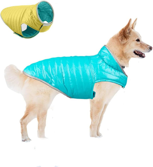 Dog Coat Cold Weather Warm Jacket Waterproof Windproof Puppy