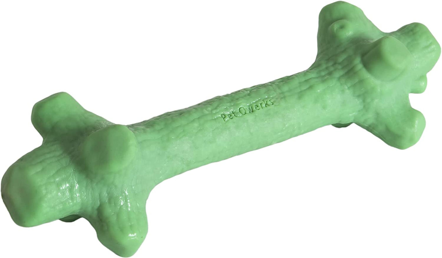 Durable Nylon Stick Barkbone for Aggressive Chewers - Mint Flavor - 6" in Green