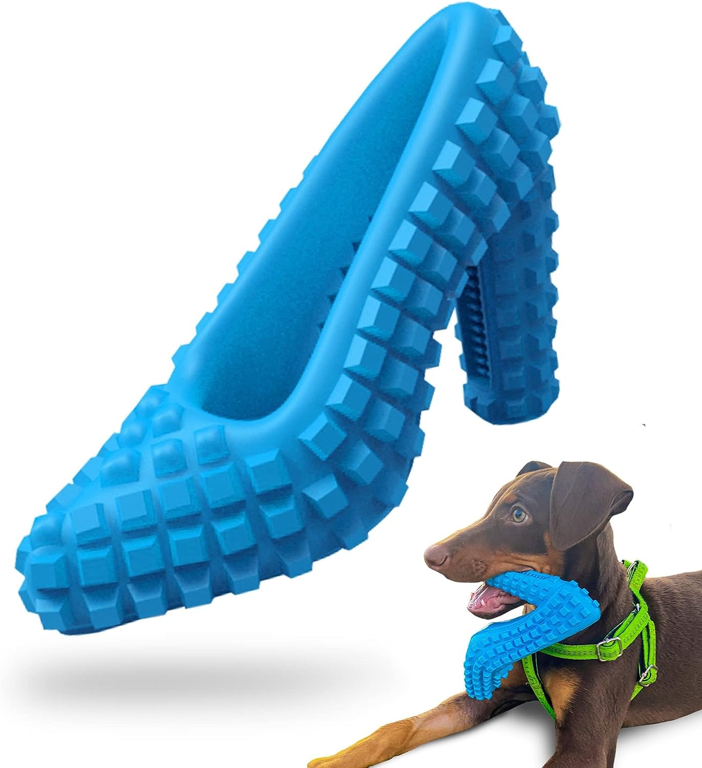 Dog Toy for Aggressive Chewers Dog Shoe Toy Toothbrush Teething Toys