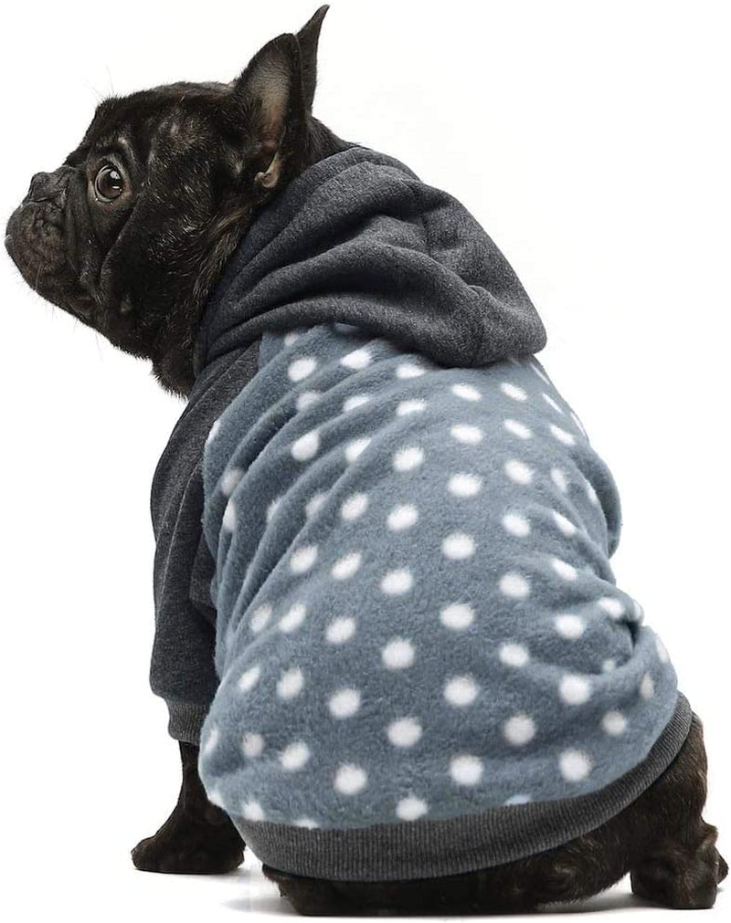Polka Dot Dog Hoodie Sweatshirts Jacket