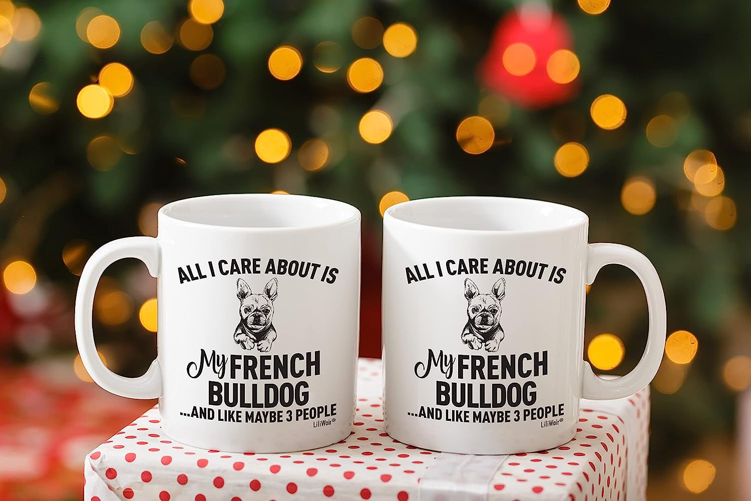 "Funny French Bulldog Coffee Mug - Perfect Gift for French Bulldog Lovers, Ideal for Christmas, Birthdays, and Special Occasions"