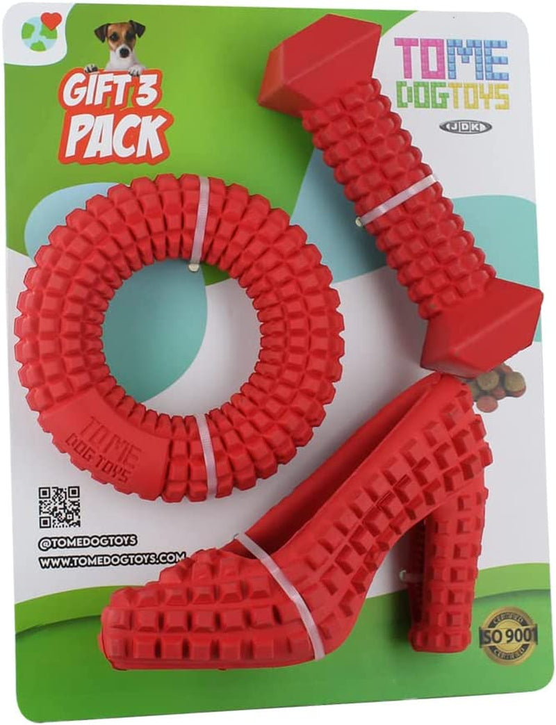 Dog Toy for Aggressive Chewers Dog Shoe Toy Toothbrush Teething Toys