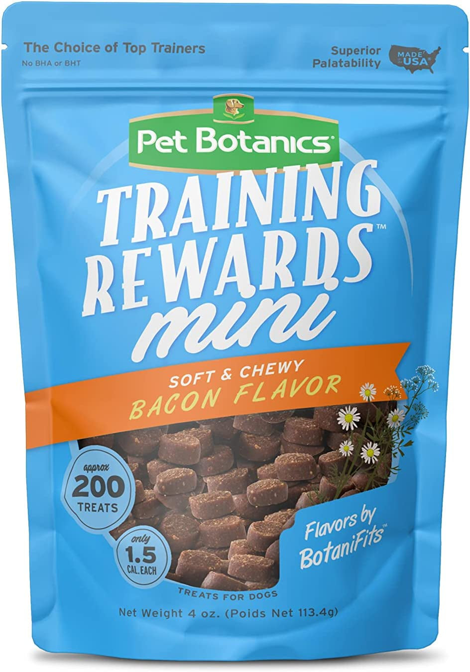 10 Oz. Pouch Training Reward Mini Soft & Chewy, Chicken Flavor, with 500 Treats per Bag, the Choice of Top Trainers