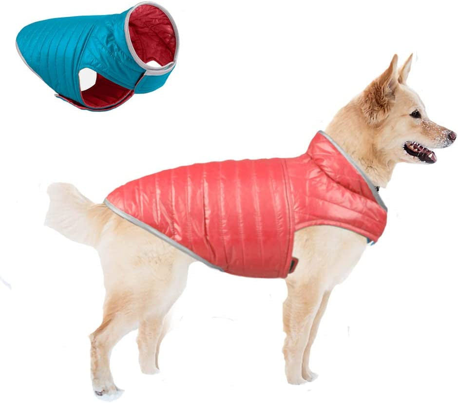 Dog Coat Cold Weather Warm Jacket Waterproof Windproof Puppy