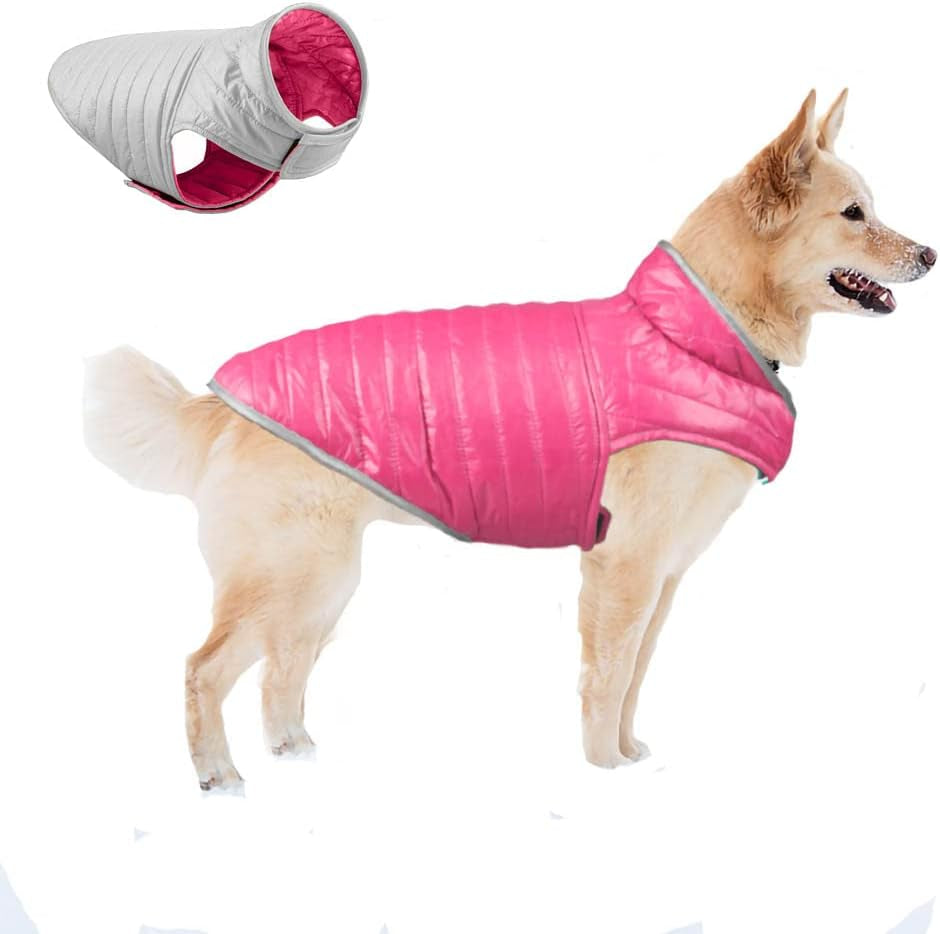 Dog Coat Cold Weather Warm Jacket Waterproof Windproof Puppy